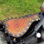 Harley Davidson Softail evo Old Lady,