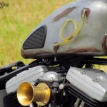 Harley Davidson Softail evo Old Lady, réservoir